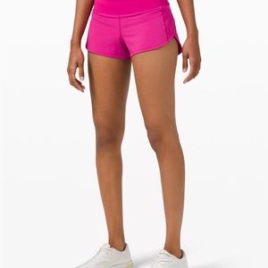 COPY - Sonic pink speed up low-rise lined shorts 2.5